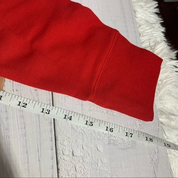 Zadig & Voltaire Fight 4 Love Sweatshirt Size Small Red - Picture 6 of 9